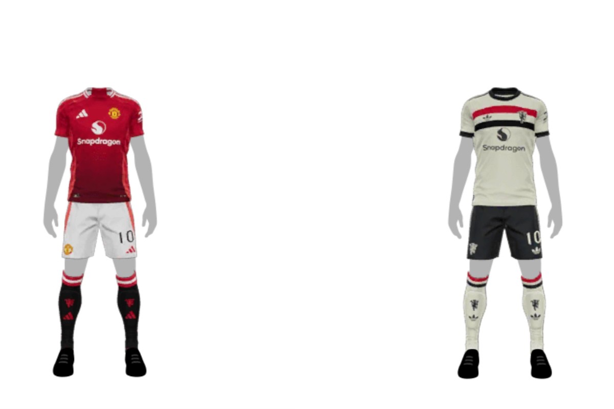 Uniforme do Manchester United, sem Efotball EM 2025 - FOT: Reprodução