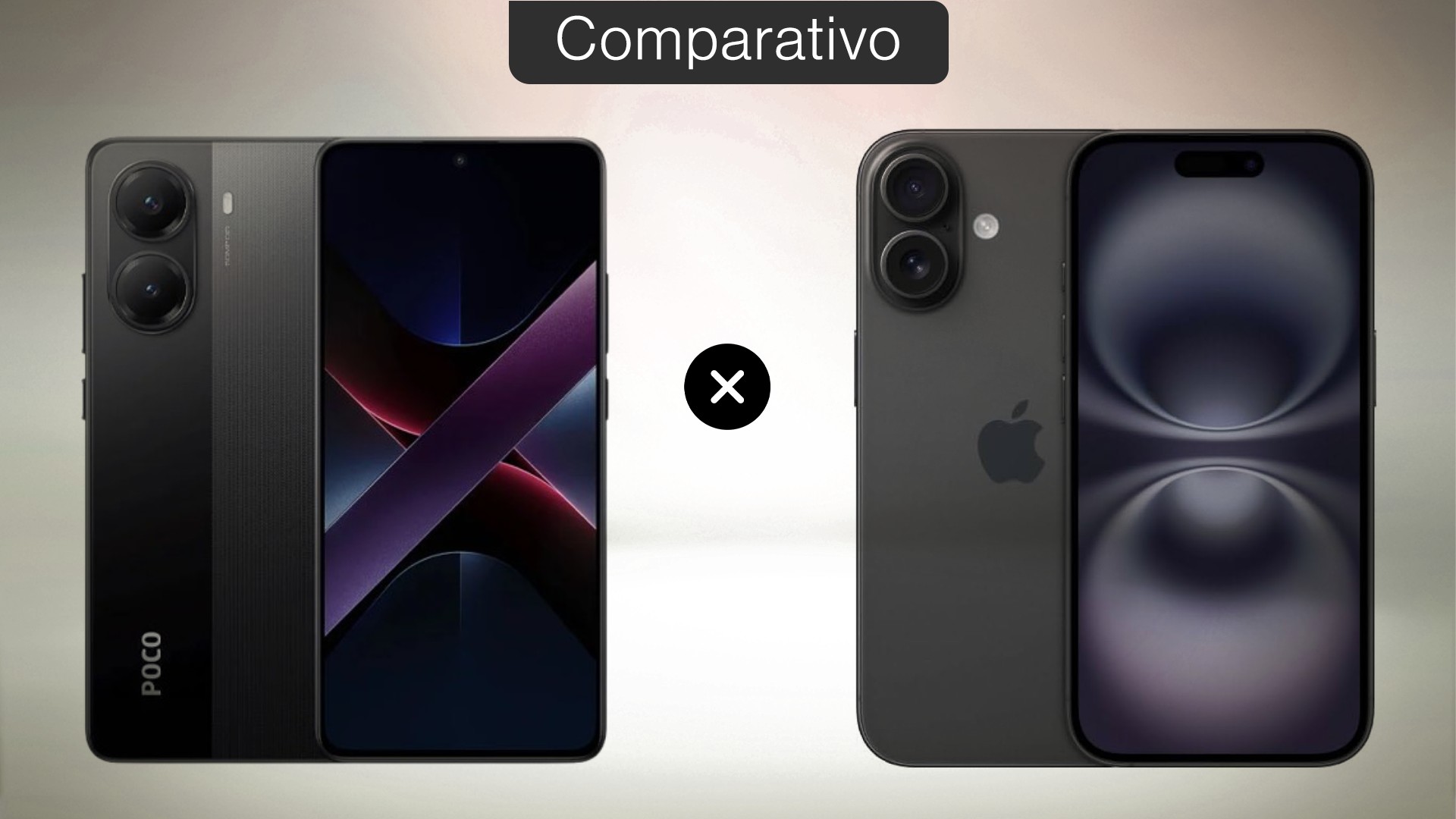 Poco X7 Pro vs iPhone 16: veja qual celular vale mais a pena
