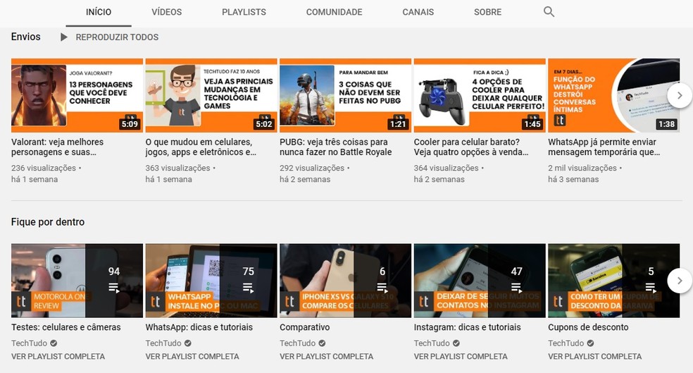 5,57 mi de inscritos 1,8 mil videos INSCREVER-SE Video mais recente do canal