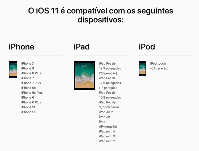 Como instalar o iOS 11; atualização chega ao iPhone, iPad e iPod Touch