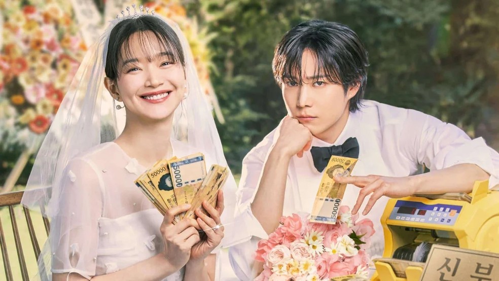 Os Lucros do Amor é dorama com casamento falso  — Foto: Divulgação/Amazon Studios