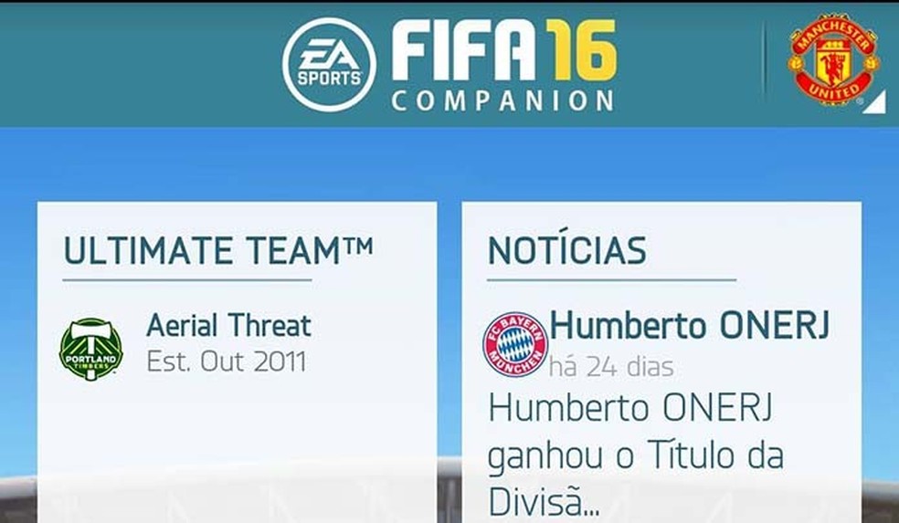 FIFA 16 Companion App for iOS, Android & Windows Phone