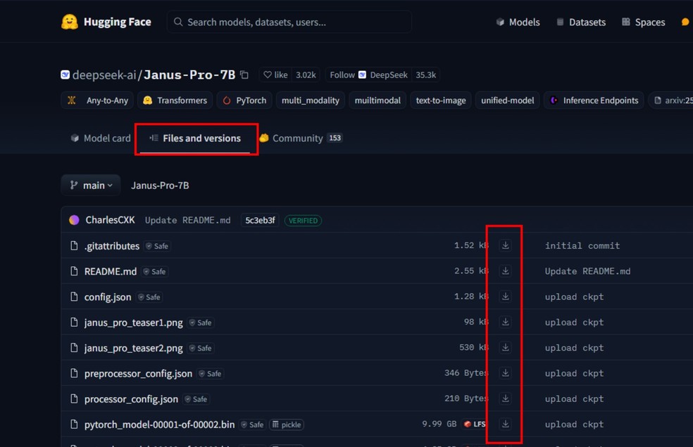 Reprodução/Hugging Face