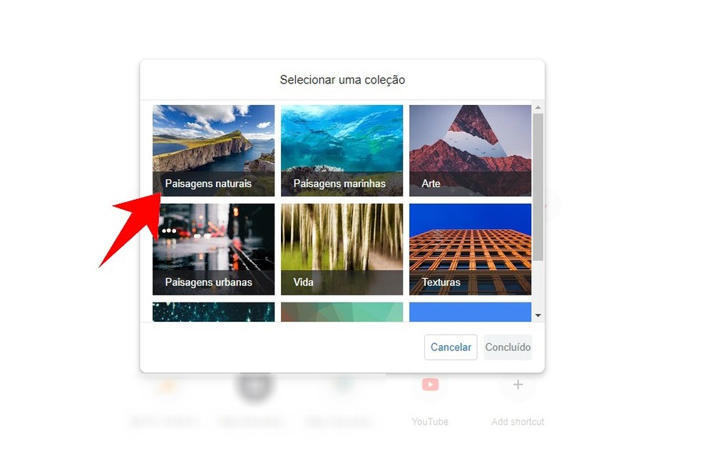 Como colocar um papel de parede no Google Chrome
