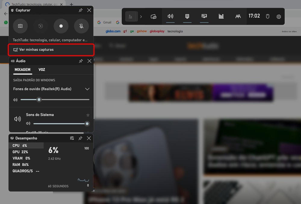 Como gravar tela do PC no Windows 11: guia completo