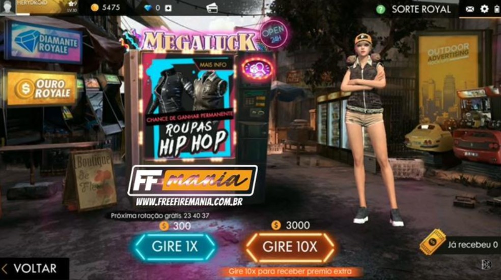  Reprodução/Free Fire Mania