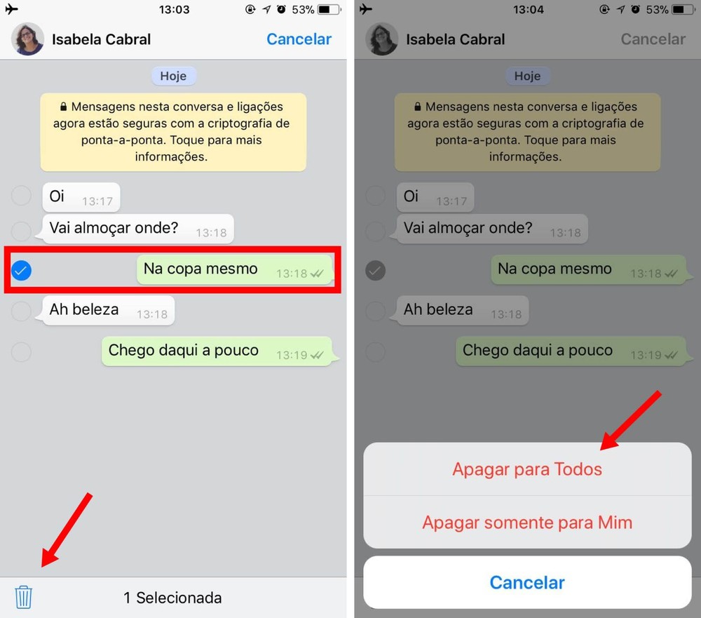 Como apagar mensagem do WhatsApp depois do tempo limite