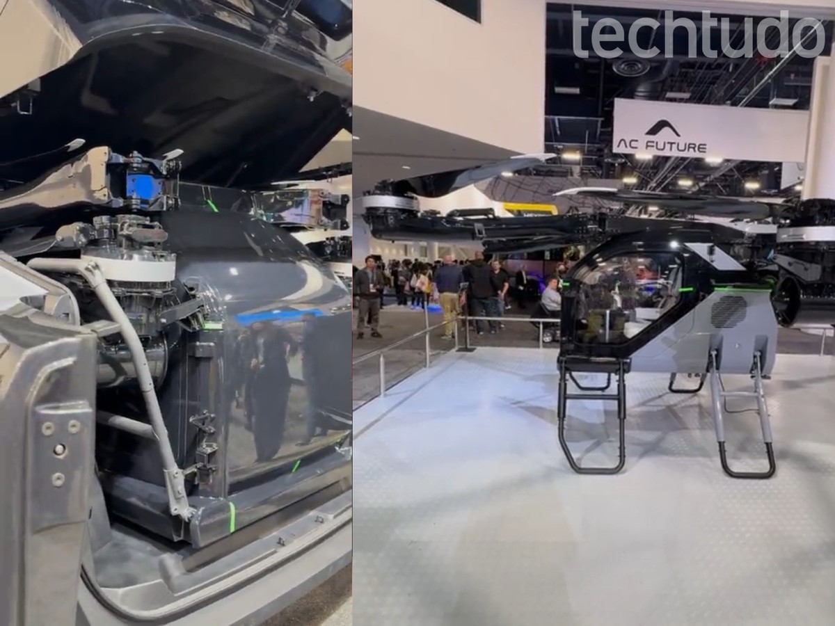 Carro com drone embutido faz sucesso na CES 2025; veja vídeo