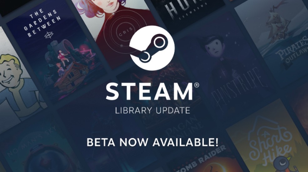 Steam libera novo design da biblioteca de jogos – Tecnoblog
