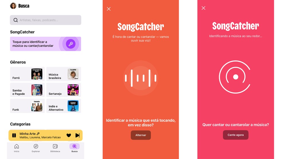 Reprodução/Deezer Vanessa Coelho