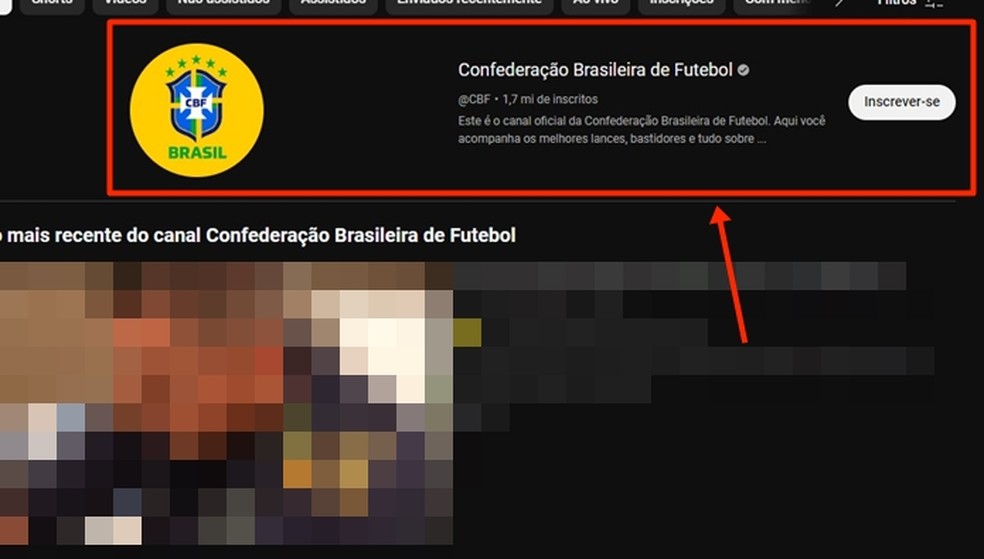 É preciso escolher o canal correto para poder acompanhar o evento de hoje ao vivo e online, no YouTube — Foto: Reprodução/Gabriela Andrade