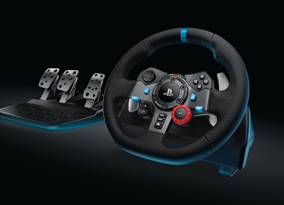 Volante de corrida Logitech G920 Driving Force para Xbox One e PC