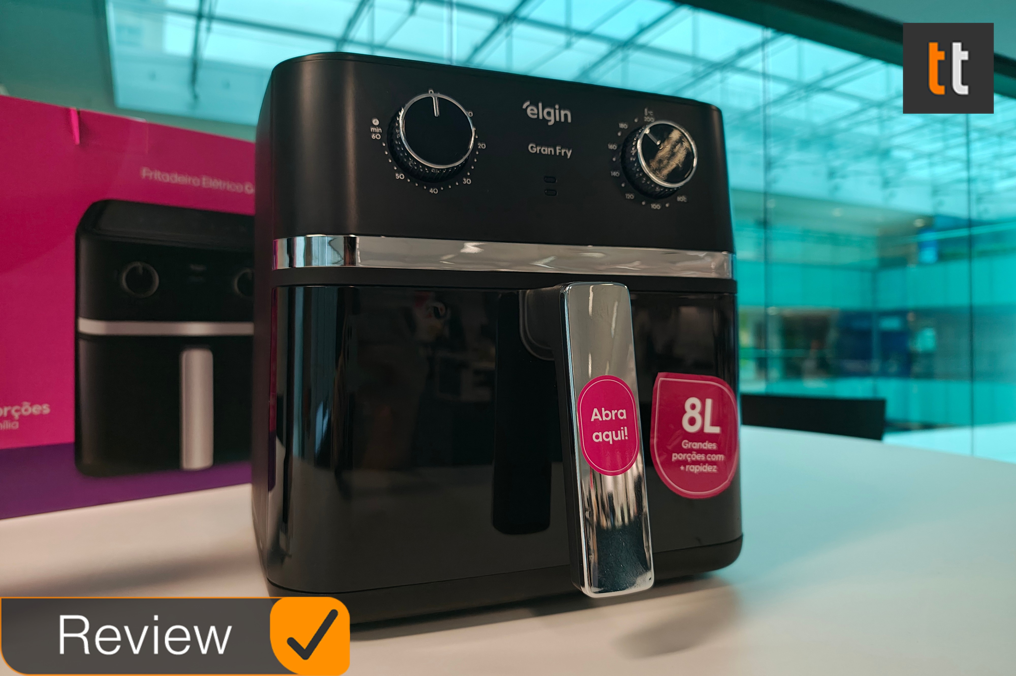 Review Air Fryer Elgin Gran Fry: tamanho generoso e bom desempenho