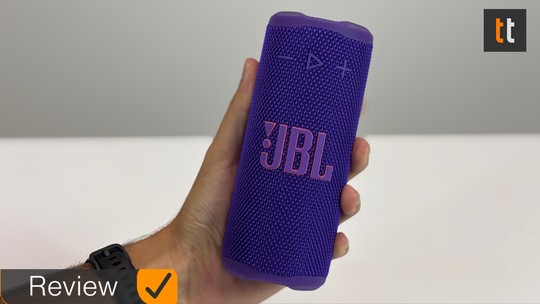 Caixa de som JBL Grip se destaca na qualidade sonora e design; review 