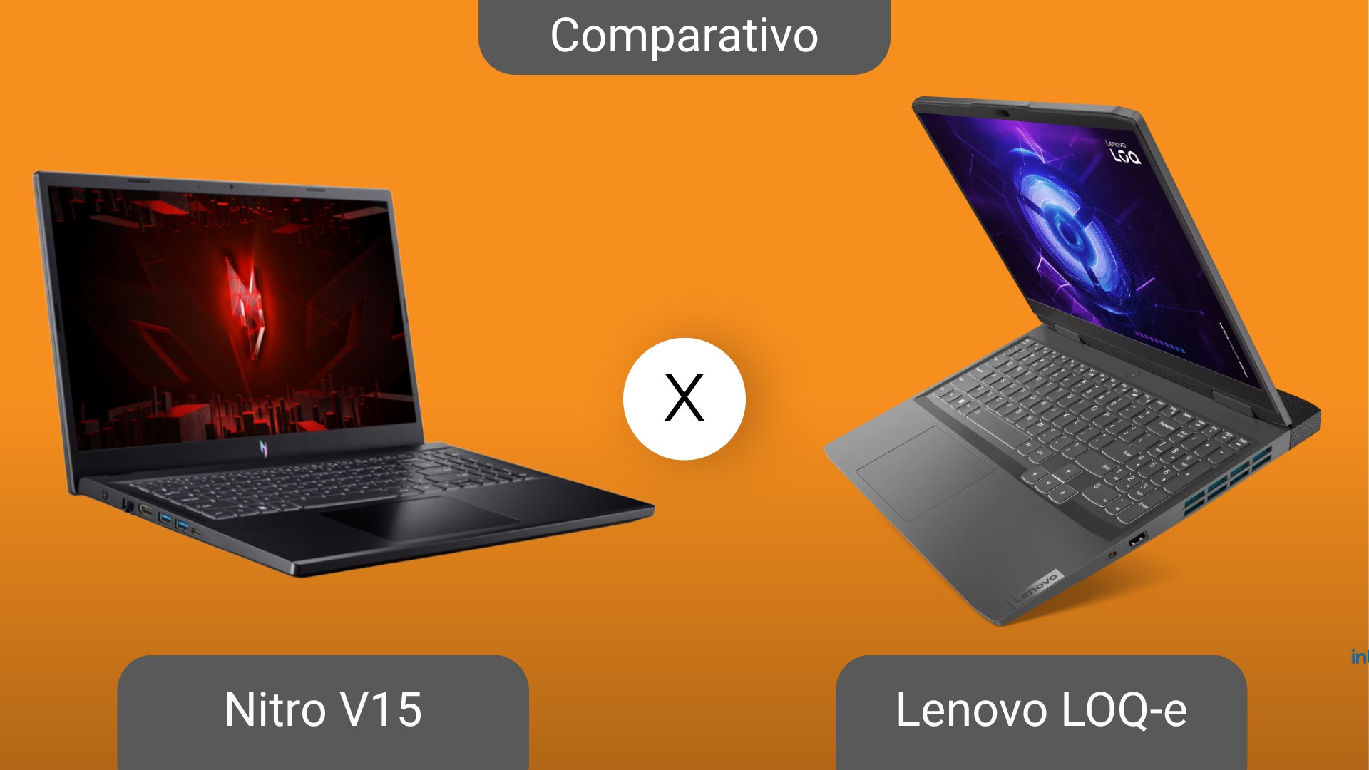 Qual melhor notebook gamer: Acer Nitro V15 ou Lenovo LOQ-e? Veja comparativo