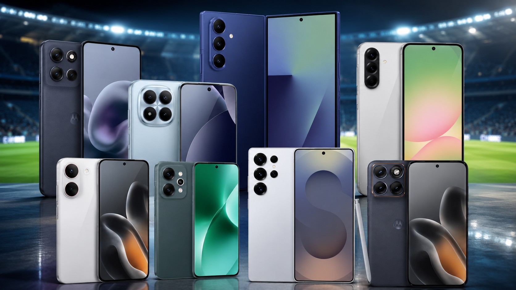 8 celulares com tela grande para assistir aos jogos da Copa do Mundo