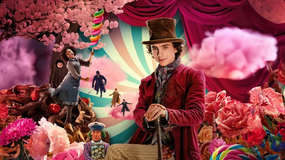Wonka é o remake de A Fantástica Fábrica de Chocolate estrelado por Timothee Chalamet  — Foto: Reprodução/Warner Bros. Studio