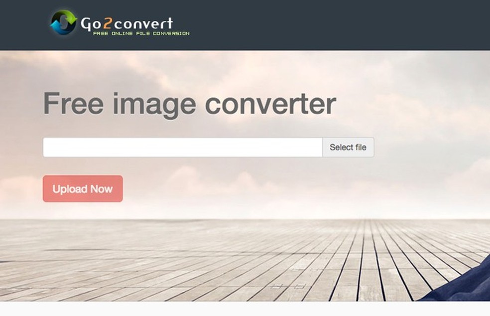 Site Go2Convert (Foto: Reprodução/André Sugai) — Foto: TechTudo