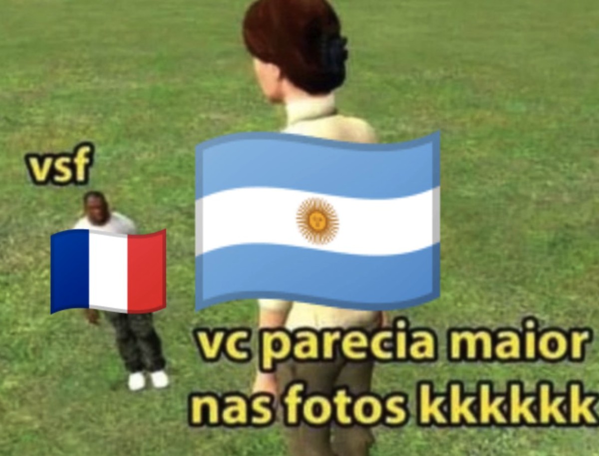 Brasil x Argentina gera memes e fica em 1º lugar nos trending