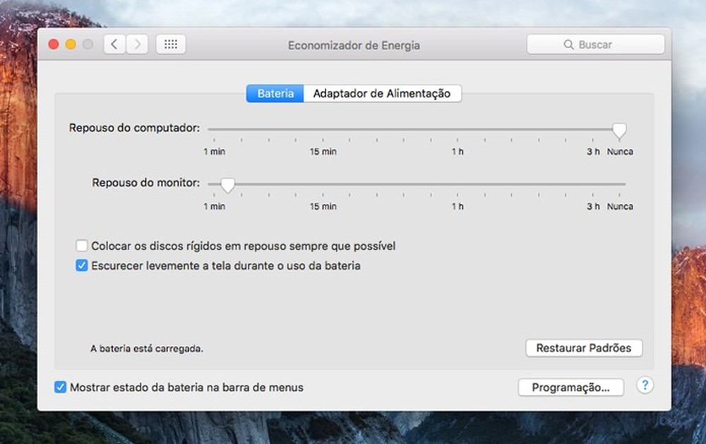 Como ajustar o brilho da tela do Mac