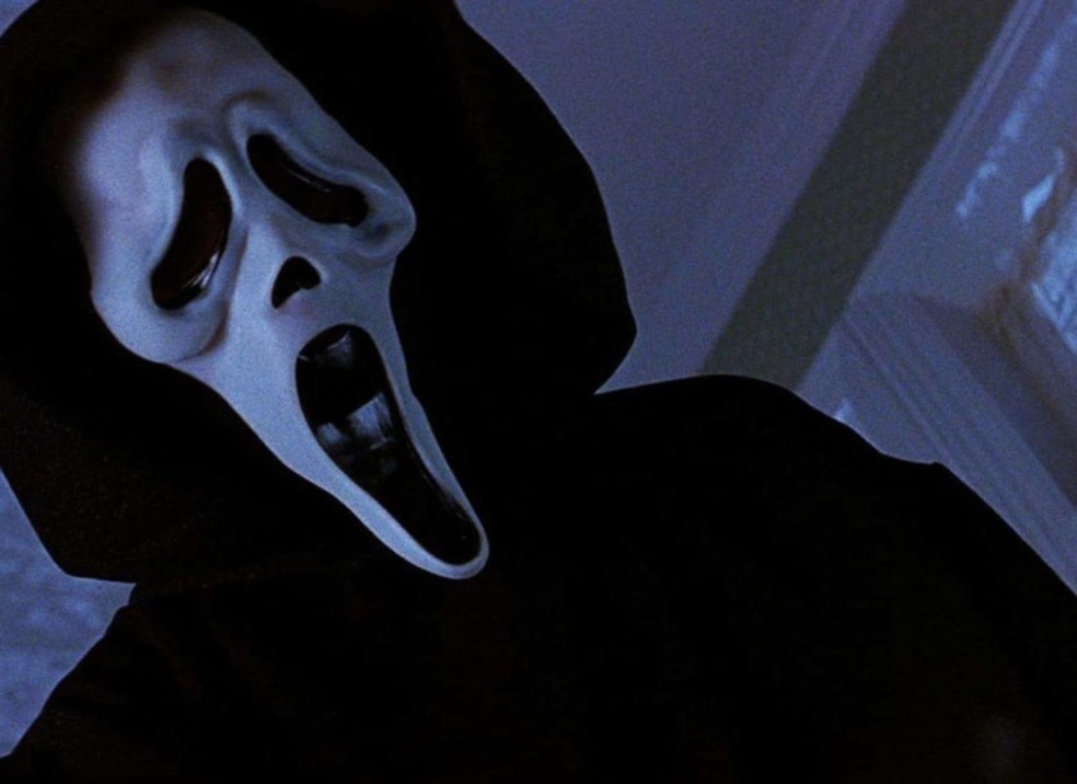 Ghostface se transformou num símbolo de terror em festas de Halloween  — Foto: Reprodução/IMDb