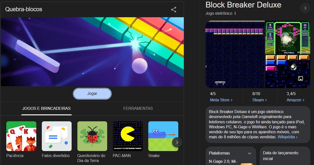 Spectacular Block Breaker Quebra Blocos Do Google Landscape Digital Art