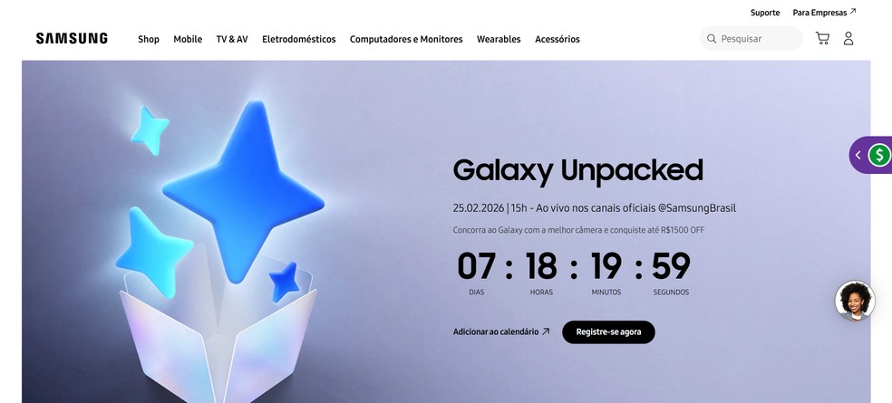  Reprodução/Samsung