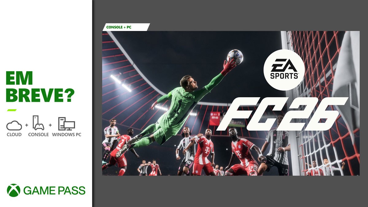 Quando o EA Sports FC 26 chega ao Game Pass? Confira previsão