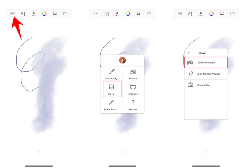 Sketchbook app como usar o aplicativo para desenhar no celular