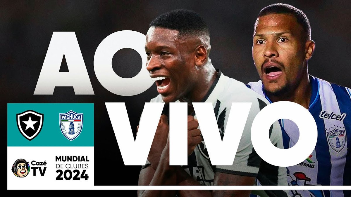 Botafogo x Pachuca: como assistir ao jogo do Intercontinental 2024 na CazéTV