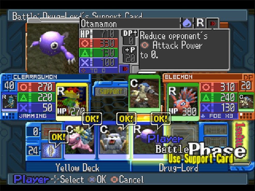 Baralho Digimon Digitais