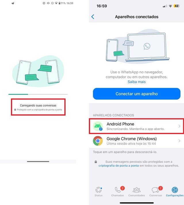 Como usar o WhatsApp em celular Android e iPhone ao mesmo tempo