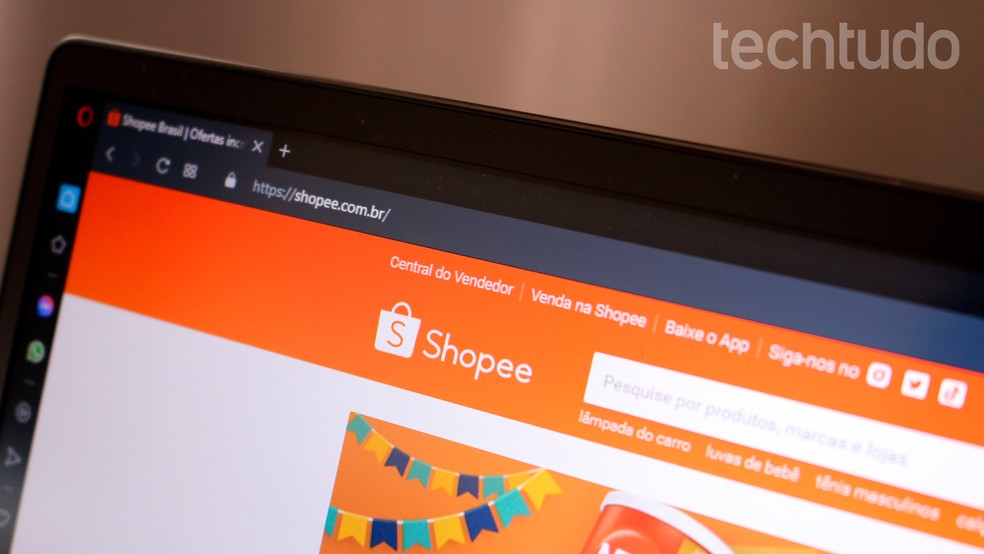 Shopee é um marketplace que vende diferentes produtos, inclusive celulares — Foto: Filipe Garrett/TechTudo