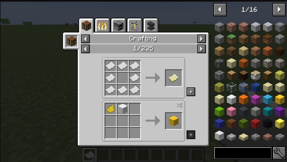Mod Just Enough Items (JEI) para o Minecraft — Foto: Divulgação/Curseforge