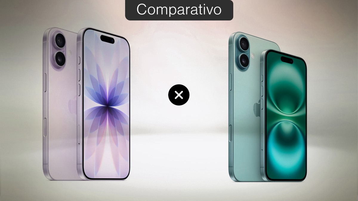 iPhone 17 vs iPhone 16: veja o que muda entre os celulares da Apple