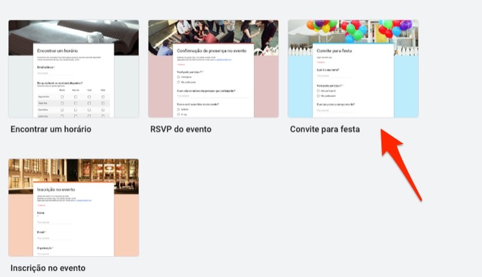 Como criar convite para festa com confirmação de presença no Google Forms