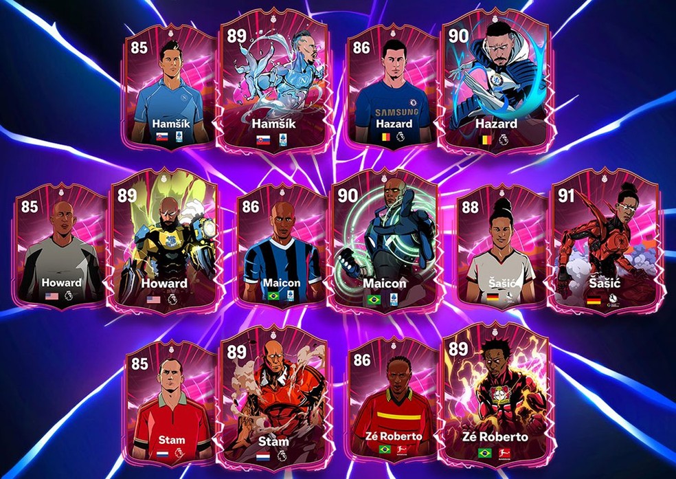EA Sports FC 25 traz novas cartas Origin que se transformarão nos Heroes em 28 de novembro de 2024 — Foto: Reprodução/EA Sports FC