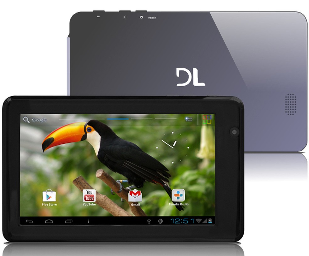 O DL HD7 é o tablet mais barato com Android disponível atualmente (Foto: Divulgação) — Foto: TechTudo