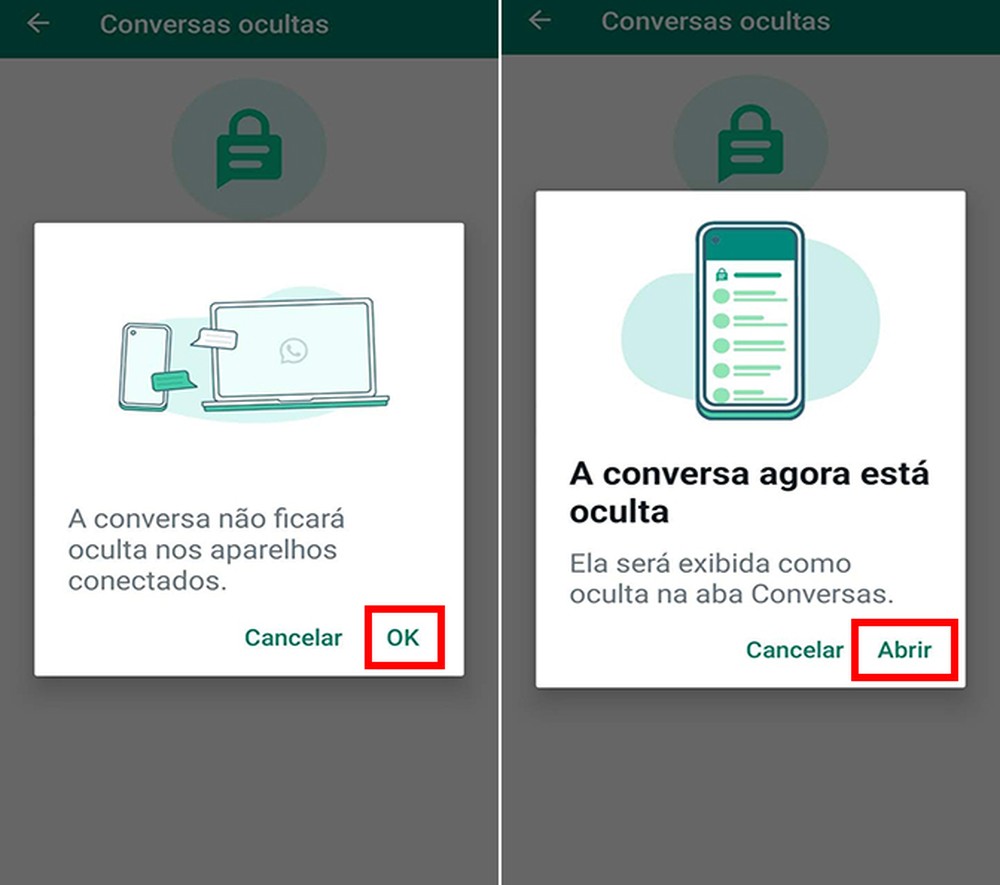 Como Ocultar Conversas Do Whatsapp Com Senha Ou Biometria 8315