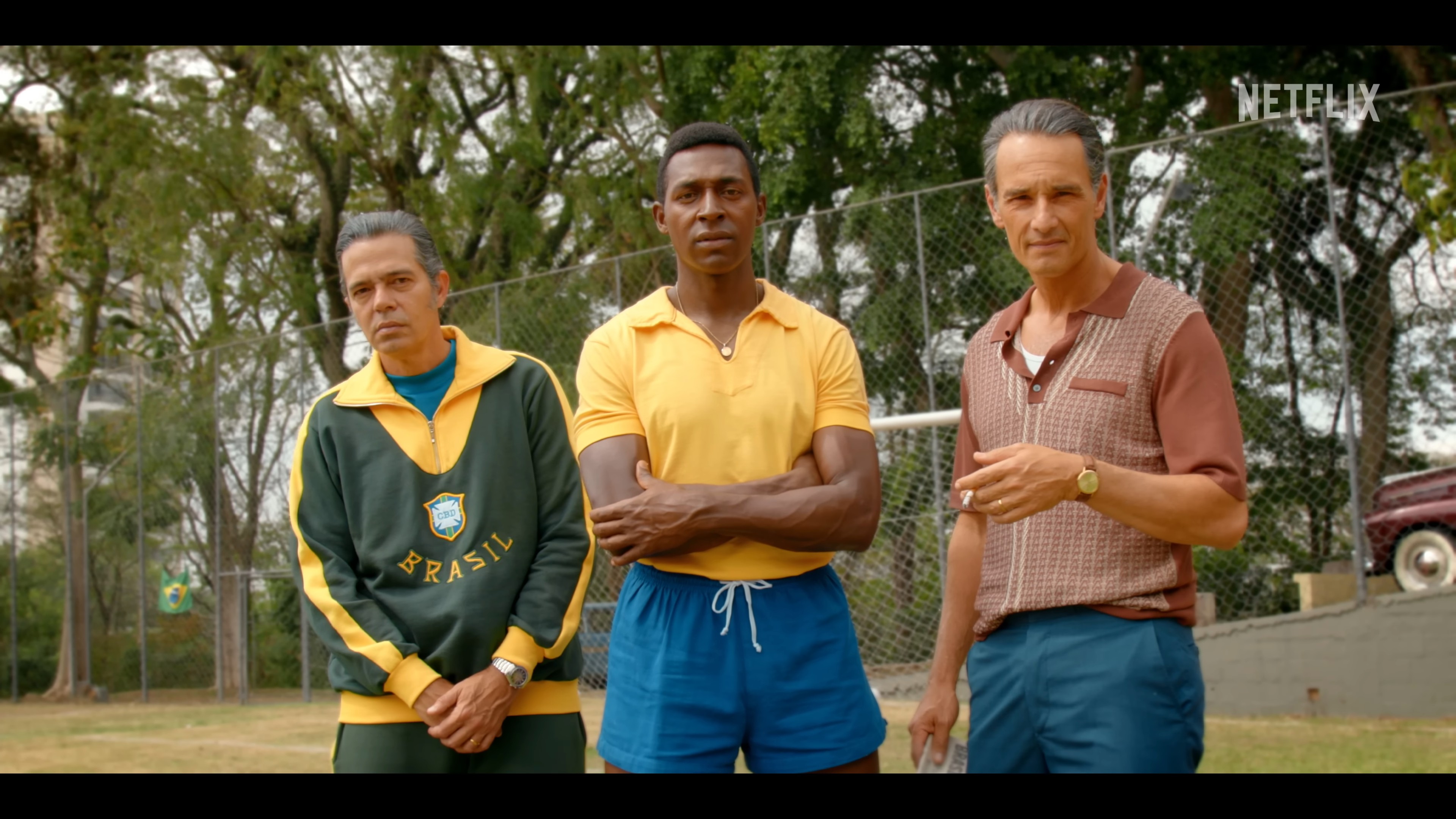 Quem é quem em Brasil 70? Compare os jogadores reais com atores da série