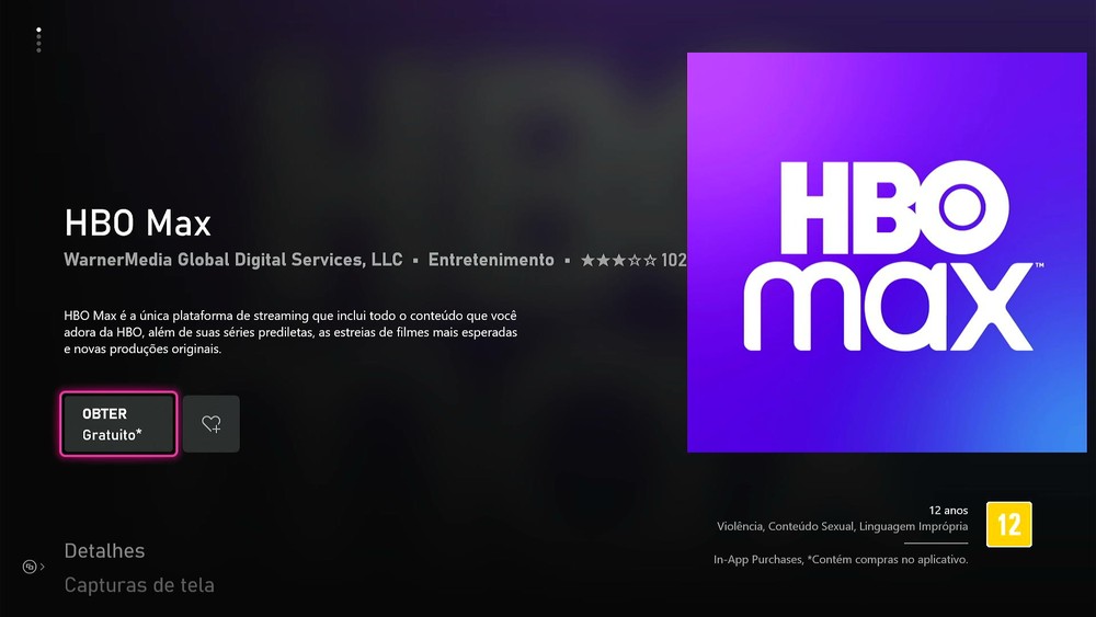 Como baixar o HBO Max no Xbox One e Xbox Series X/S