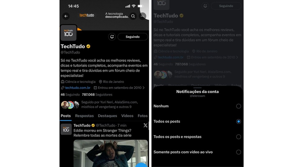  Reprodução/Letícia Rosa