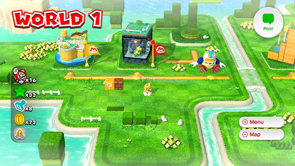 Super Mario 3D World, Wii U
