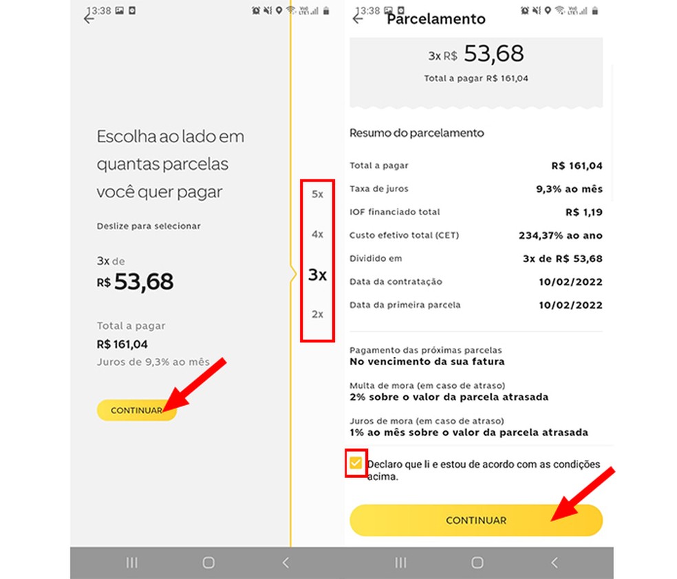 Como parcelar a fatura do C6 Bank