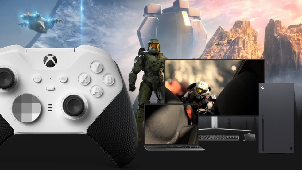 O controle Xbox Elite Series 2 é o modelo profissional da Microsoft — Foto: Microsoft/Divulgação