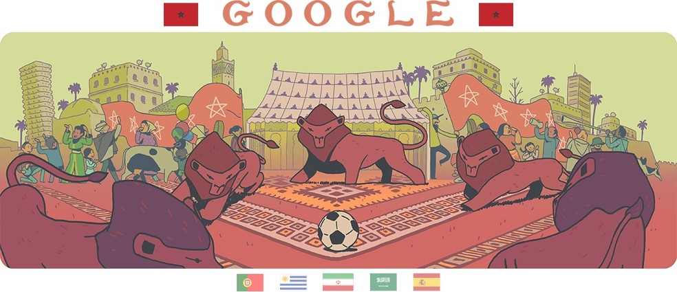 Copa do Mundo 2018: abertura do campeonato ganha Doodle do Google