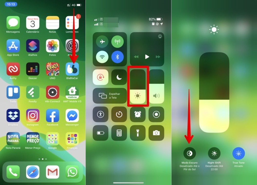 Como ativar o modo escuro do WhatsApp no iPhone (iOS)