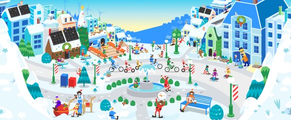 Site do Google tem mapa da viagem do Papai Noel e jogos de Natal