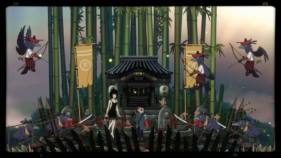 Em Last Time I Saw You jogadores visitarão um mundo fantástico no papel de Ayumi, que constantemente sonhava com uma misteriosa mulher — Foto: Reprodução/Steam