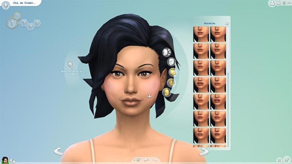O primeiro grande destaque de The Sims 4 é o seu novo editor de Sims (Foto: Reprodução/Tais Carvalho) (Foto: O primeiro grande destaque de The Sims 4 é o seu novo editor de Sims (Foto: Reprodução/Tais Carvalho)) — Foto: TechTudo